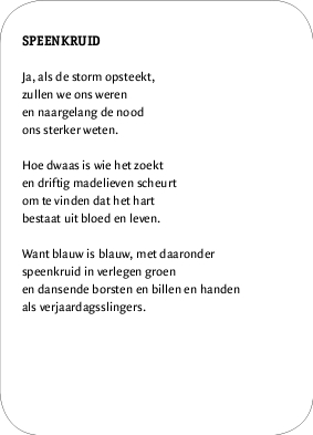 speenkruid